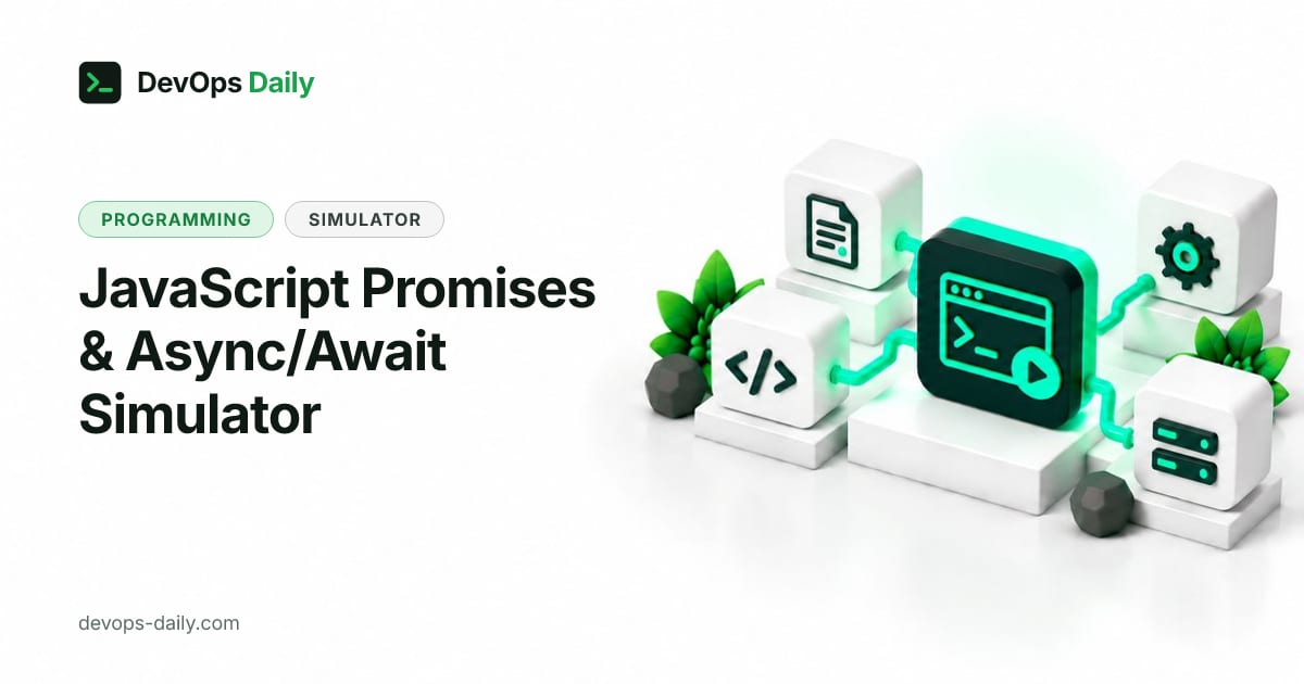 JavaScript Promises & Async/Await Simulator