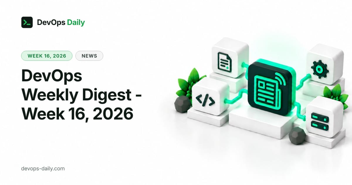 DevOps Weekly Digest - Week 16, 2026