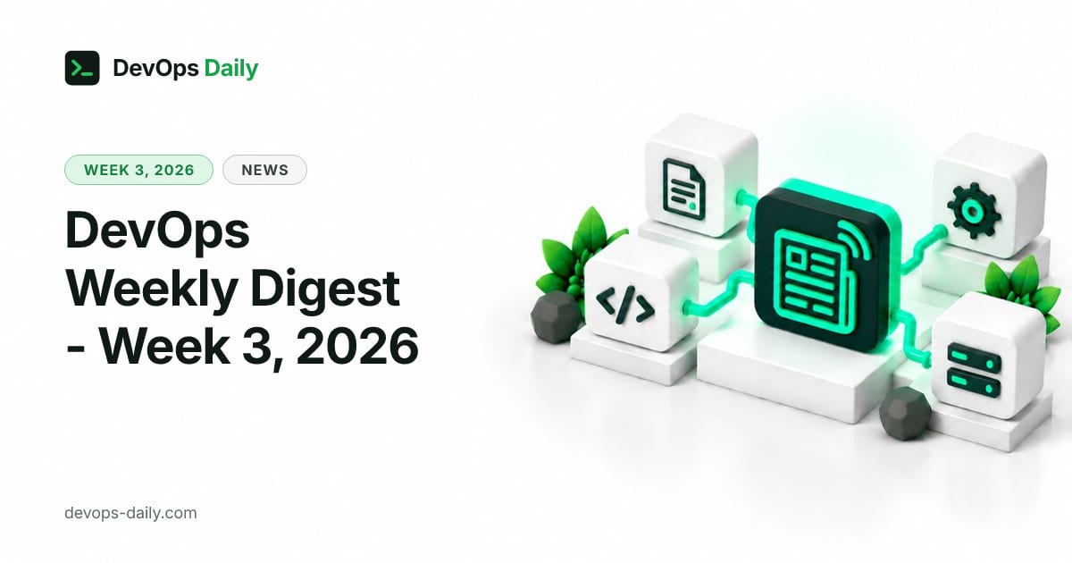 DevOps Weekly Digest - Week 3, 2026