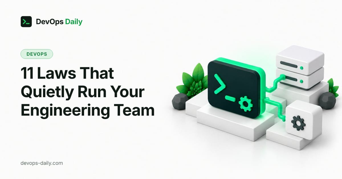 11 Laws That Quietly Run Your Engineering Team