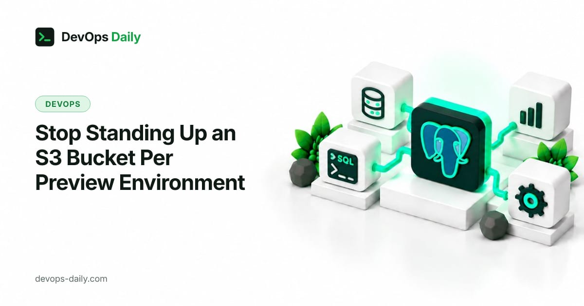Stop Standing Up an S3 Bucket Per Preview Environment